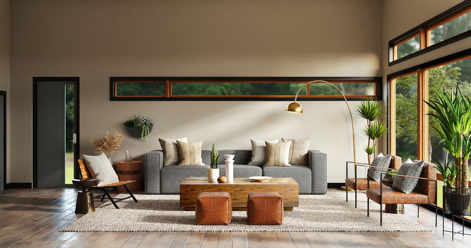 Sala-comedor — Apartamento amueblado en Las Terrenas