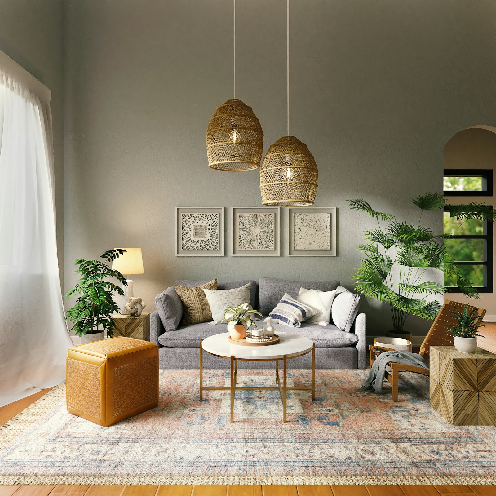 Sala-comedor — Apartamento en Cap Cana — oportunidad de inversión